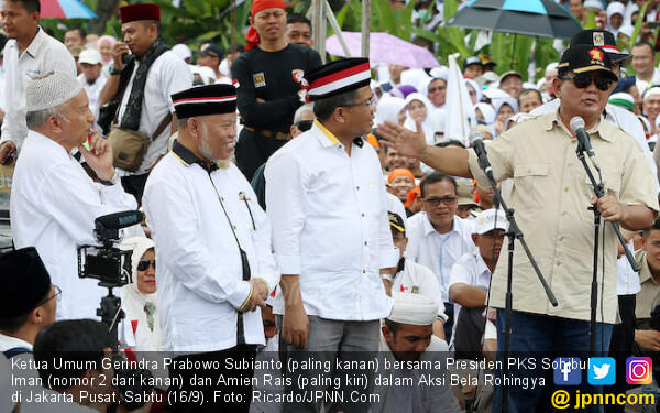 Gerindra - PKS Sepakat soal Wagub DKI, Mesin Pemenangan Prabowo Makin Solid