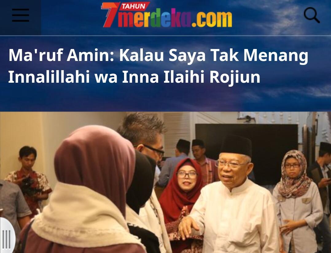 Di Depan Ibu-ibu di Makassar, Ma’ruf Amin Ngaku Masih Muda