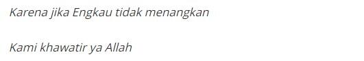 Kritik terhadap 'Puisi Munajat 212' Neno Warisman