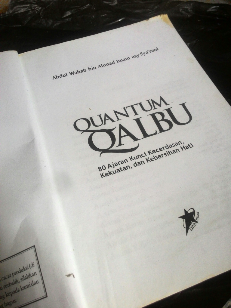 Review Buku Quantum Qalbu 80 Ajaran Kunci Kecerdasan