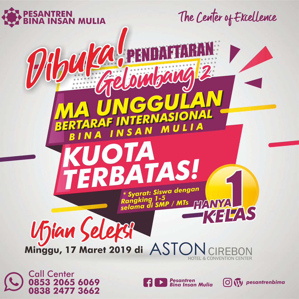 PROFIL MADRASAH ALIYAH UNGGULAN BERTARAF INTERNASIONAL (MAUBI) BINA INSAN MULIA
