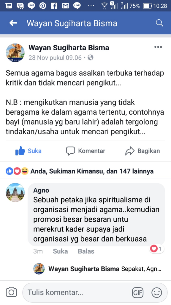 PSI: Tidak Boleh Kelompok Intoleran Ancam Komunitas Penghayat Kepercayaan Lokal