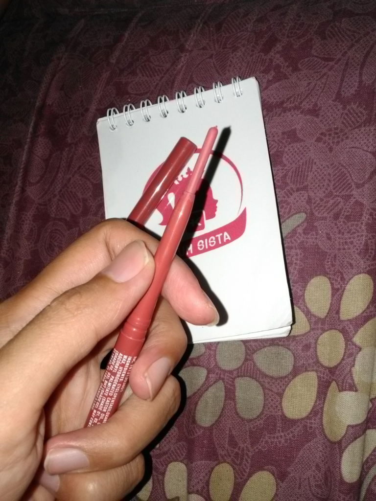 &#91;review&#93; Silky Girl Long Wearing Lipliner 02-Mauve