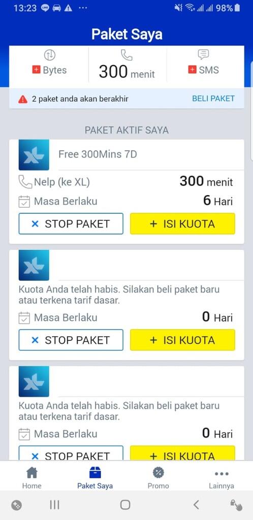 provider XL melakukan pemotongan pulsa sepihak