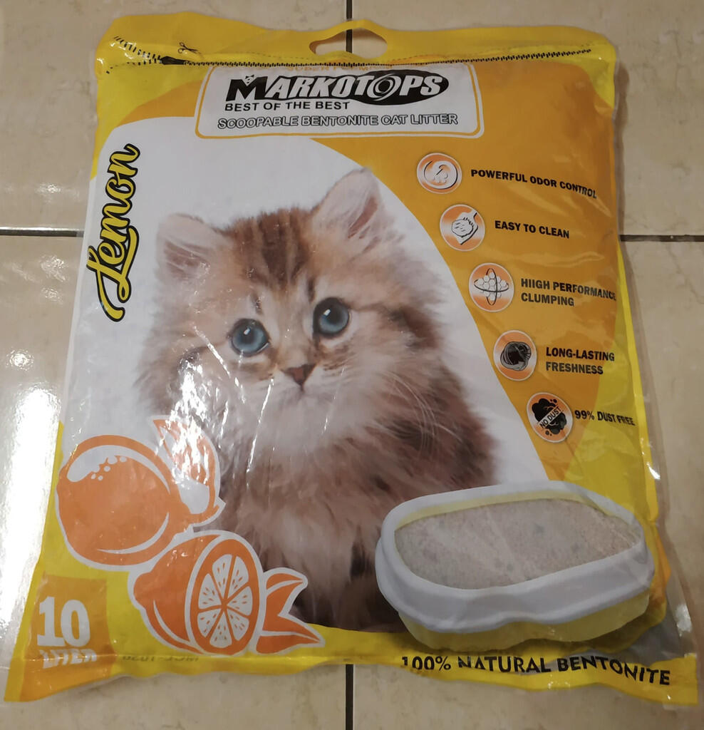 Review Markotops Cat Litter - Pasir Gumpal Kucing