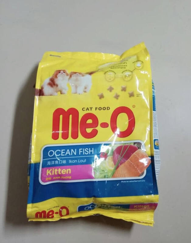 Review Makanan Kucing: Meo-O Kitten Ocean Fish