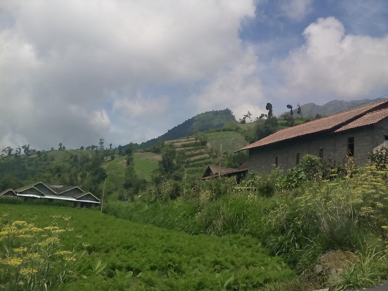 Menikmati pemandangan desa selo &#91; Lereng merapi merbabu)