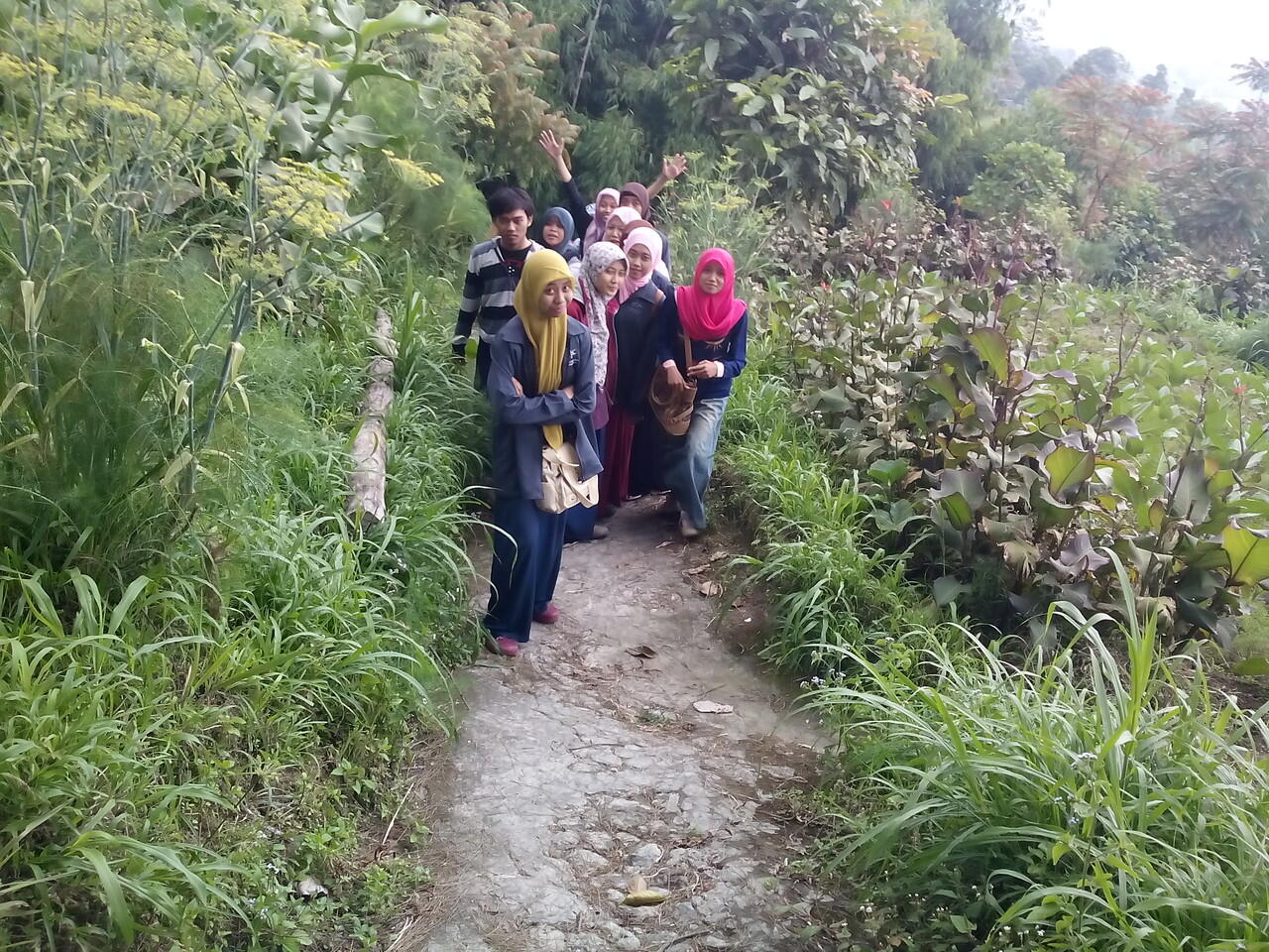 Menikmati pemandangan desa selo &#91; Lereng merapi merbabu)