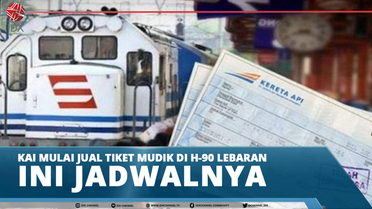 KAI MULAI JUAL TIKET MUDIK DI H-90 LEBARAN, INI JADWALNYA