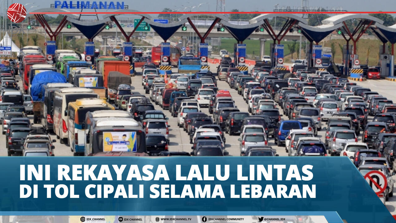 INI REKAYASA LALU LINTAS DI TOL CIPALI SELAMA LEBARAN