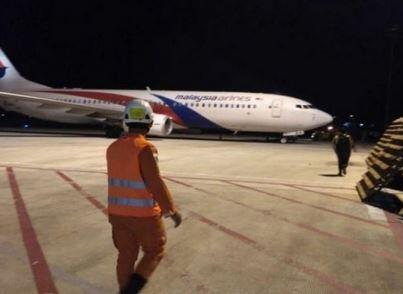 Malaysia Airlines MH-724 Mendarat Darurat di Jambi