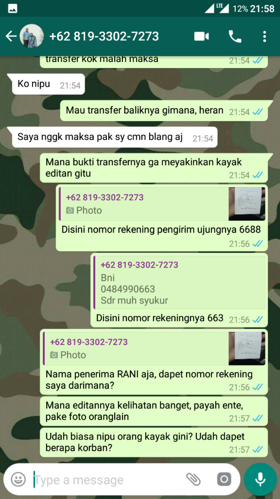 Hati Hati Modus Penipuan Kelebihan Transfer