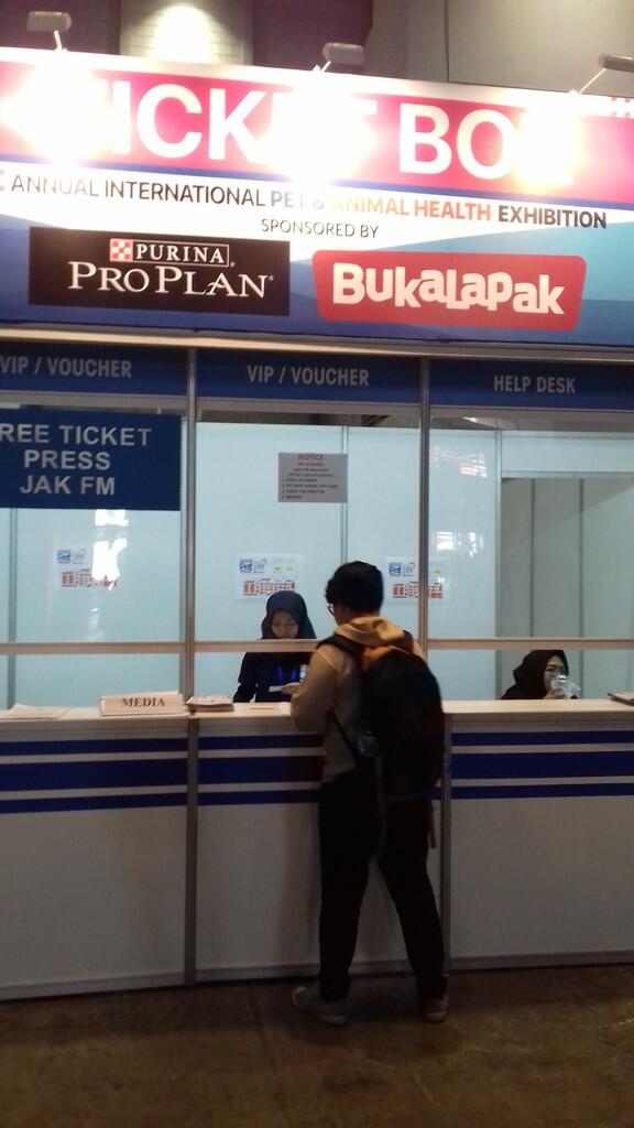 Jalan-Jalan ke Jakarta Indonesia Pet Show, Hadiah Tiket Gratis Dari Forum Sista Gan !