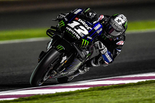 Vinales Tercepat di Hari Terakhir Tes MotoGP Qatar