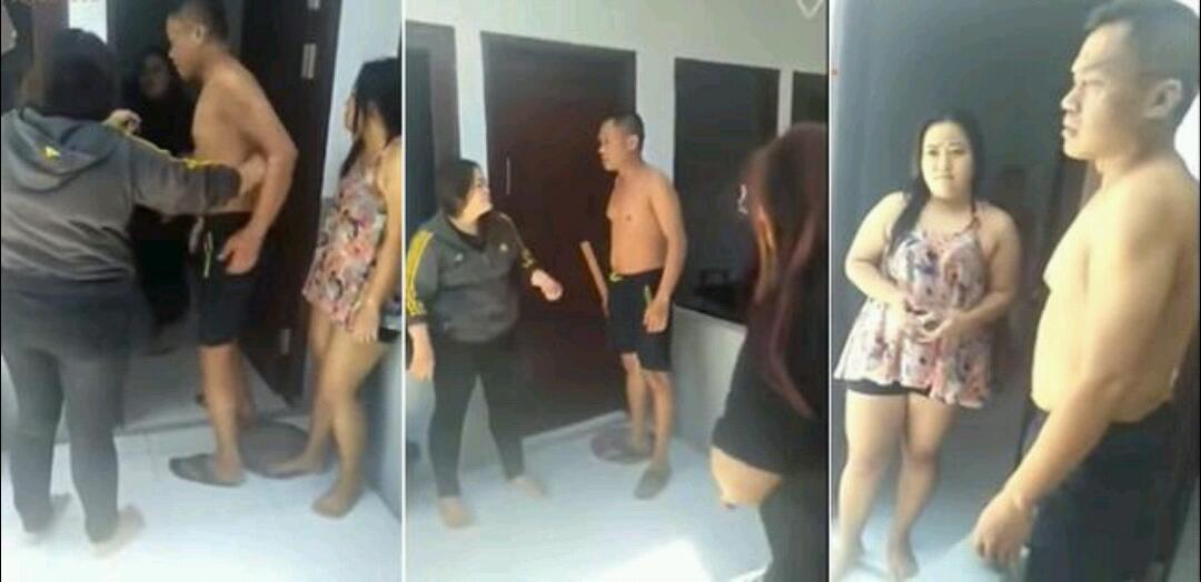 Labrak Pelakor, Suami Usir Istri dan Anak Pakai Balok
