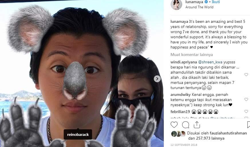Move On Lah Luna Maya, Masa Masih Pajang Foto Reino!