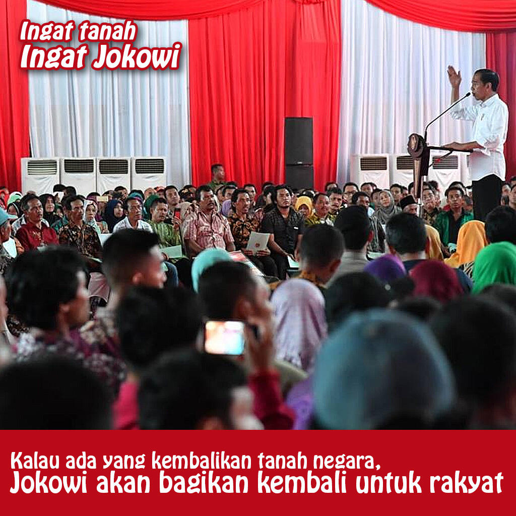 Jika Ada Pengusaha Kembalikan Lahan, Jokowi Akan Serahkan ke Rakyat