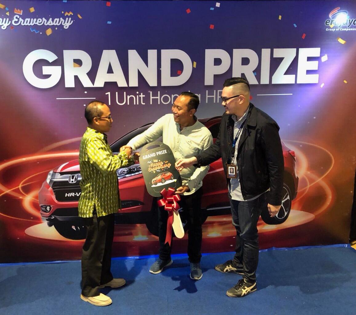 Selamat Kepada Pemenang ERAVERSARY, BELI HAPE GRATIS MOBIL !