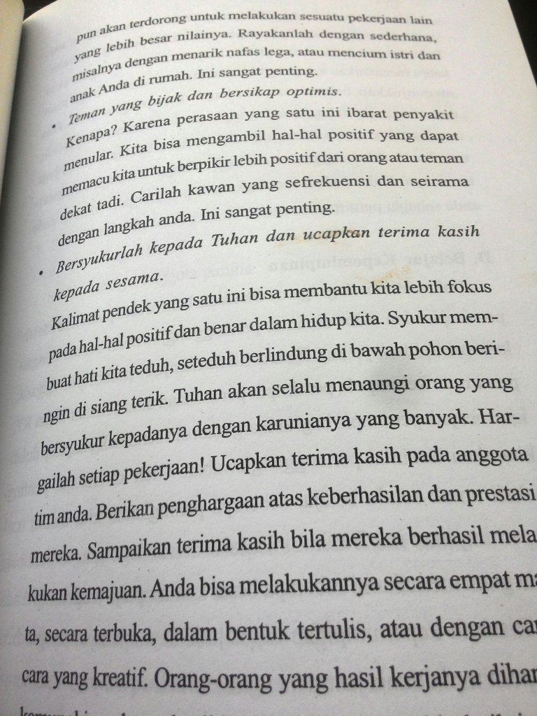 Review Buku Pengembangan Pribadi (Mengoptimalkan Potensi Diri)