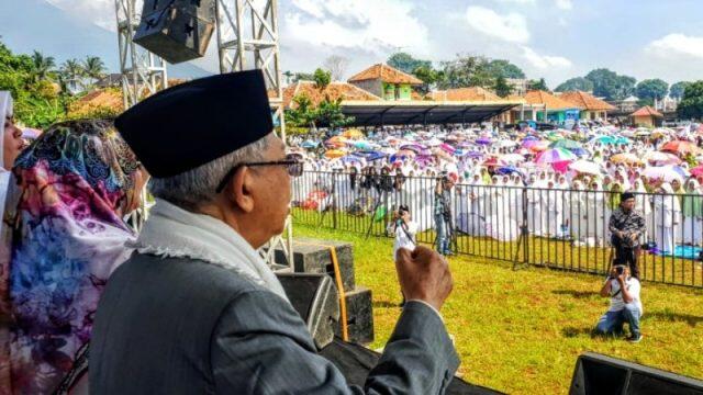 Ma’ruf Amin: Jangan Samakan Pilpres dengan Perang Badar