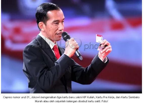 Pengamat: Tiga Kartu Sakti Baru Jadi Bukti Jokowi Fokus Kembangkan SDM