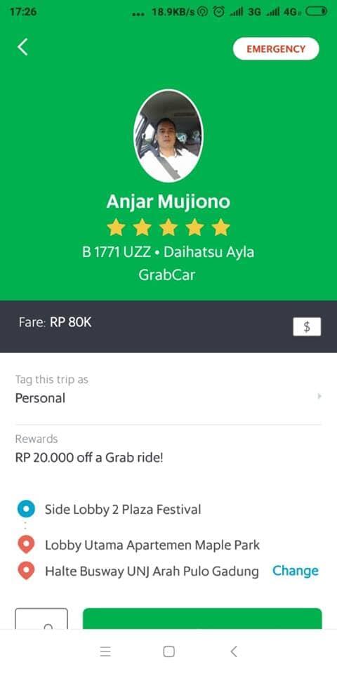 Turunkan Penumpang di Tengah Jalan Karena Pilih Jokowi.