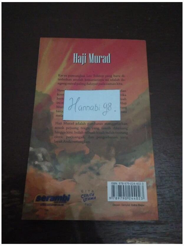 { Review Novel } Haji Murad by Leo Tolstoy