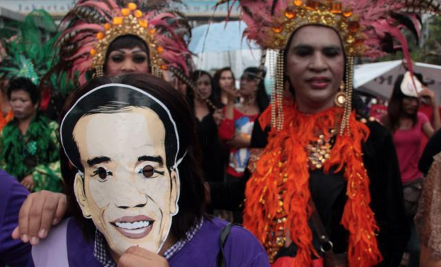 Logo TKN Jokowi - Maruf Amin Disebut Mirip Lambang LGBT