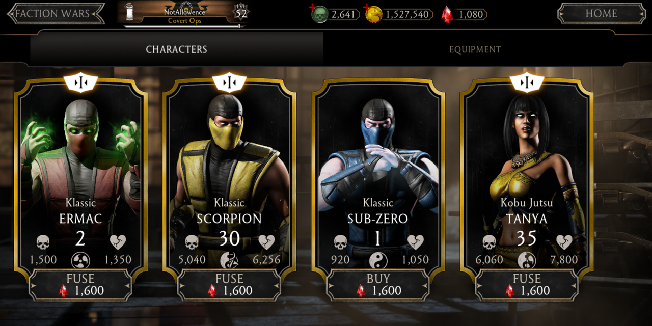 Mortal ios. MKX ростер. Как понять андроид или айос мортал комбат мобайл