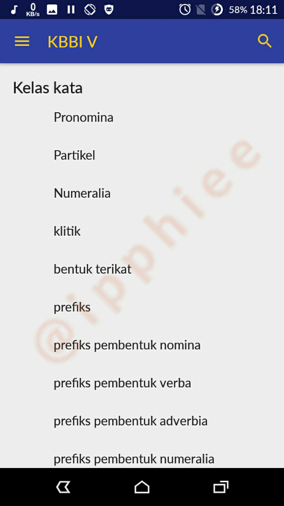 Pengalaman Ane sama KBBI V Resmi versi Android