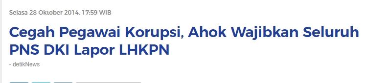 KPK: Kalau Mas Fadli Ada Waktu, Disarankan Lapor LHKPN