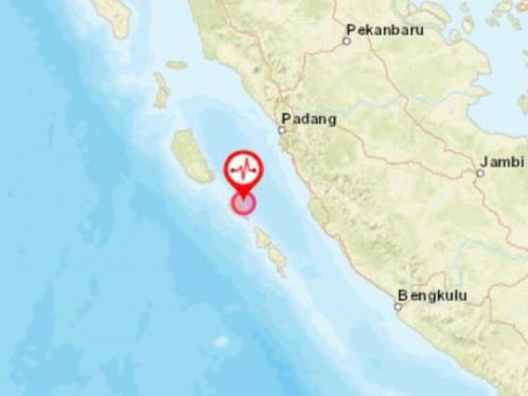 Gempa Guncang Mentawai M 5,1 di Zona Megathrust