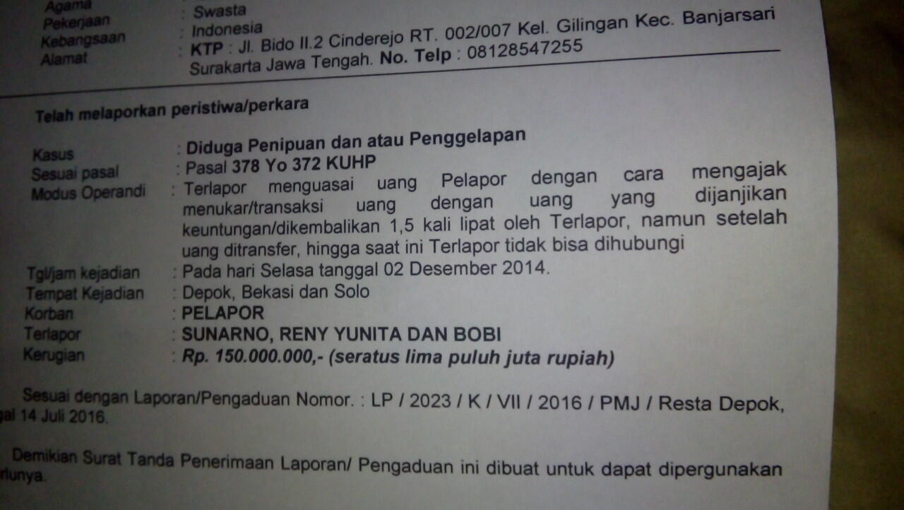 Laporan Polisi Mangkrak dan Ancam Studi, Mahasiswi UNS Desak Aksi Nyata Kapolri