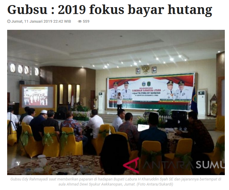 Gubernur Edy Pastikan Lapangan Merdeka jadi Ruang Terbuka Hijau
