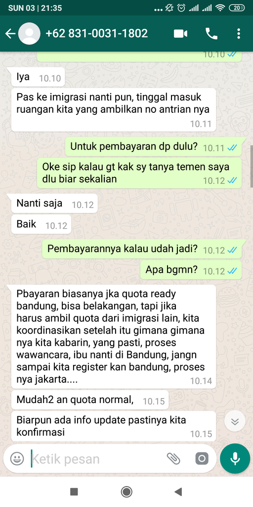 Hati hati dengan calo passport