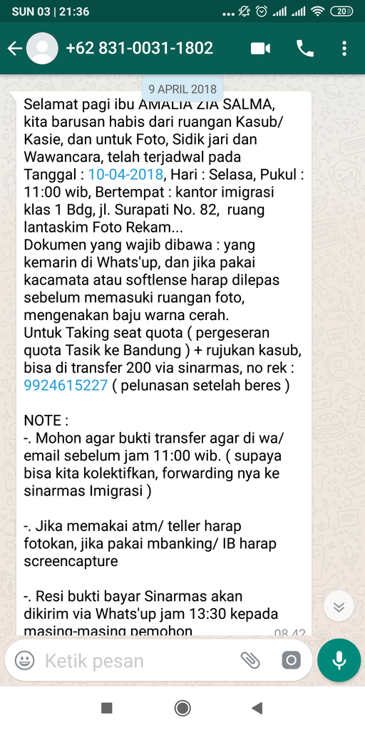 Hati hati dengan calo passport