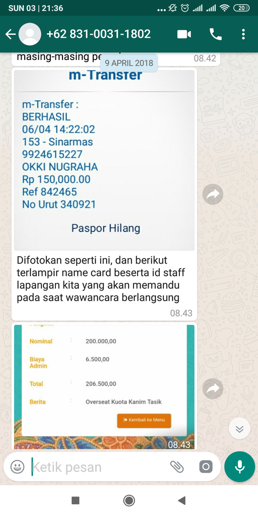 Hati hati dengan calo passport