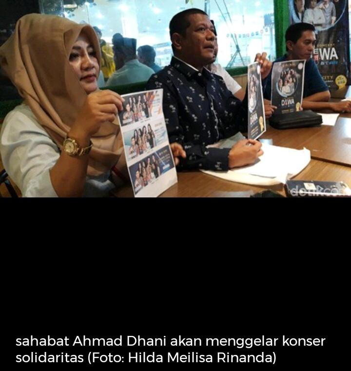 Sahabat Ahmad Dhani akan Gelar Konser Solidaritas, Kapan?