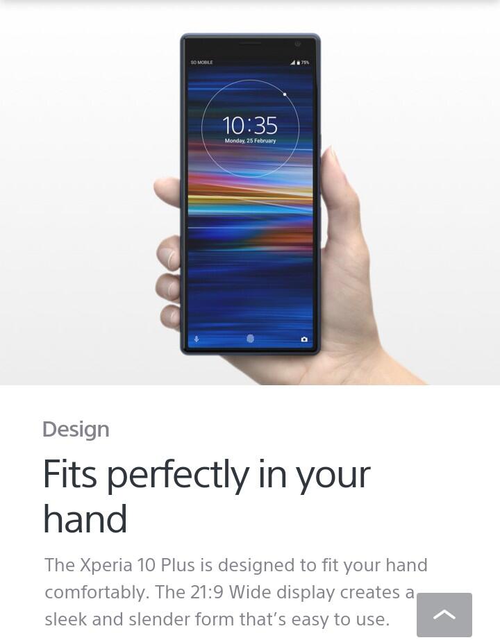 SONY XPERIA 10 and 10 PLUS. The Cinematic Phone that fits in your hand