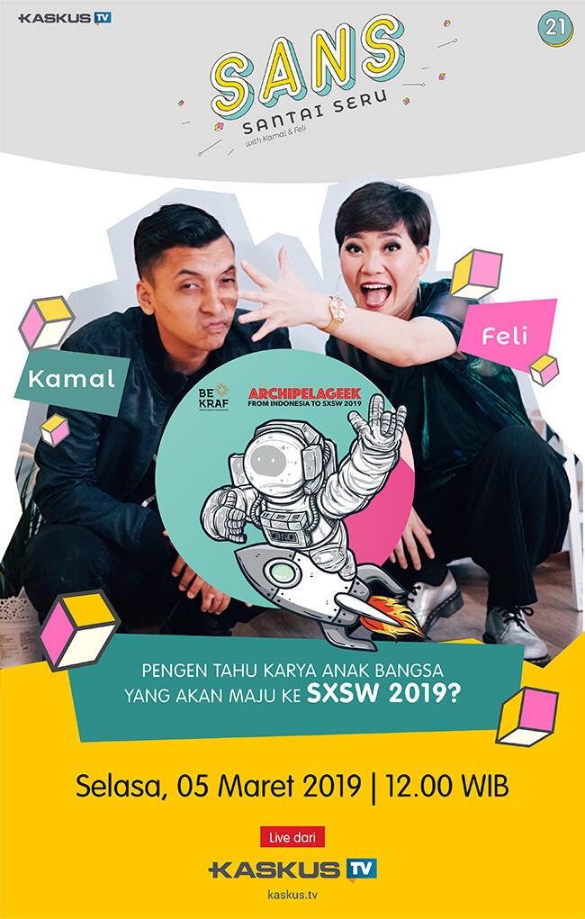 Yuk Ngobrol Seru Bareng Para Inovator SXSW Asal Indonesia di SANS!