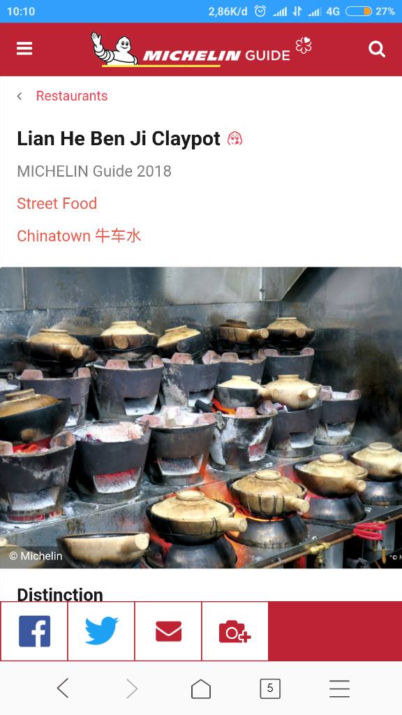 Saatnya Impian Jadi Nyata - Wisata Kuliner Singapura Murah Meriah Ala Michelin Guide