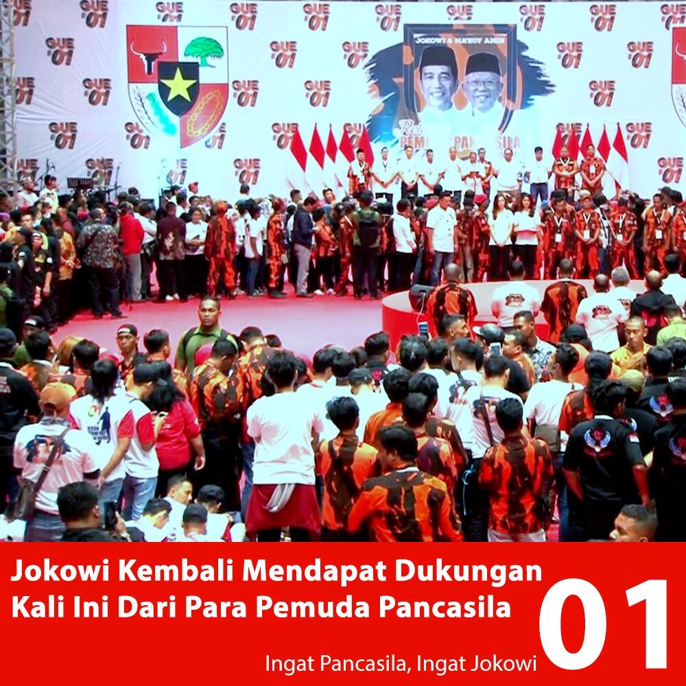 Japto Minta Pemuda Pancasila Kampanyekan Jokowi dengan Santun