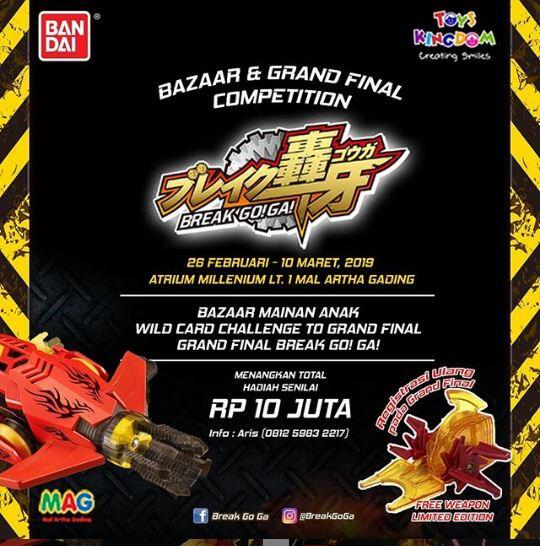 GRAND FINAL PERDANA BREAK GO ! GA ! MENGENANG MASA LALU PLUS RAIH HADIAH 10 JT