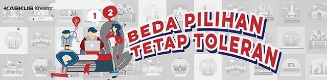 Pentingnya Toleransi Meski Berbeda Pilihan Politik Dalam Momentum Pemilihan Umum 2019