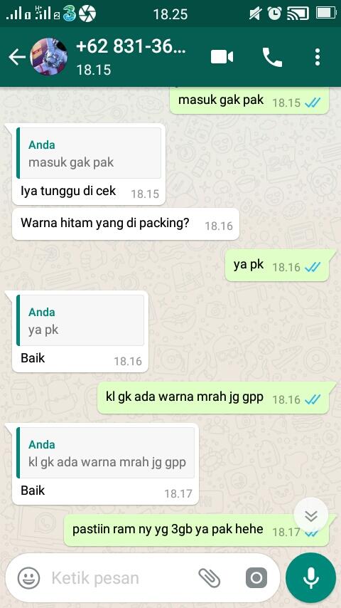 SENI PONSEL , ol shop penipu di BUKALAPAK