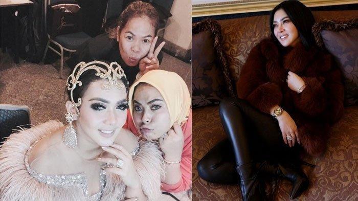 Momen Kebersamaan Syahrini &amp; Reino Barack Bareng Keluarga Sedang Makan Malam