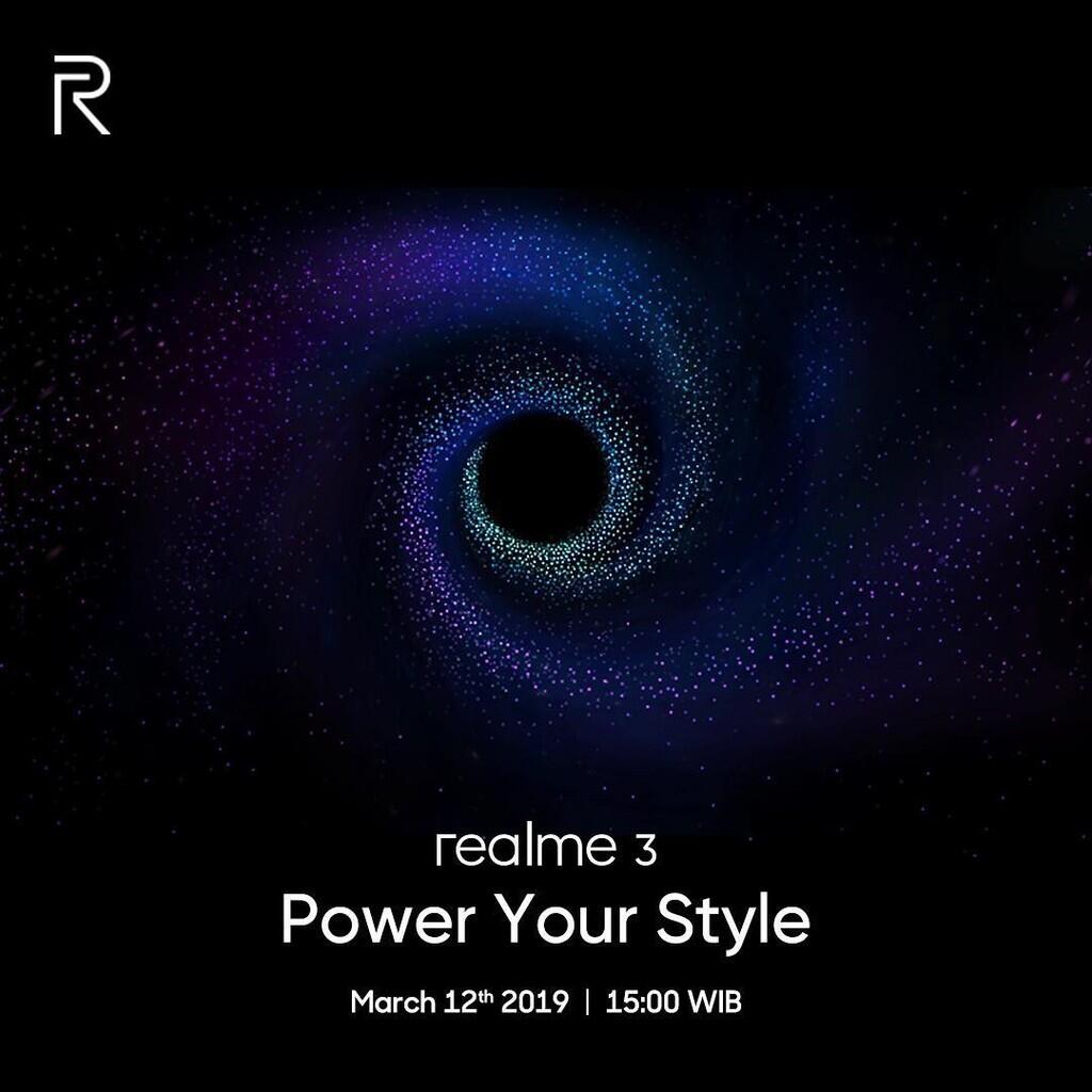 Berkonsep Starry Particle, Begini Penampakan Realme 3 yang Bakal Rilis Bentar Lagi!