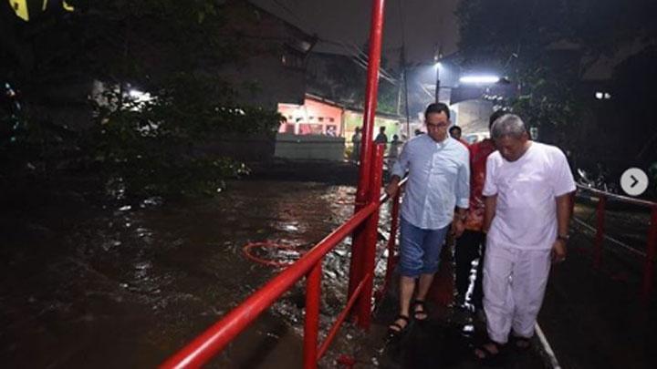 Emoh Jelaskan, Anies Anggap Berita Banjir Jakarta Hanya Sensasi