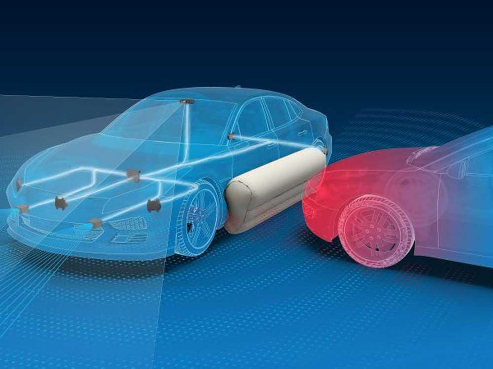 Keren!! Pabrikan Ini Bikin Airbag Untuk Bagian luar Mobil