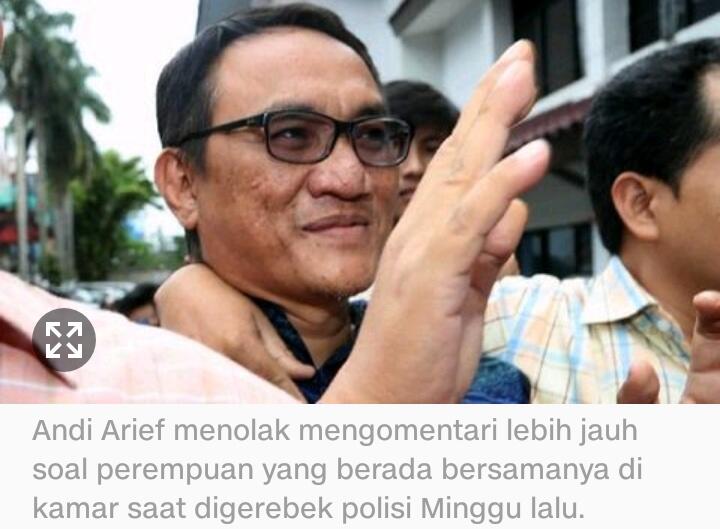 Andi Arief Jawab Soal Wanita: Silakan Nilai Sendiri